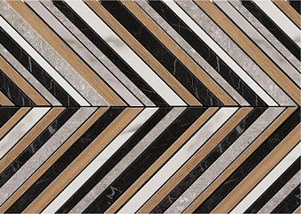 Керамическая мозаика FAP CERAMICHE Roma Diamond fNJ0 Mosaico Spinato 29,5х25,5см 0,451кв.м.