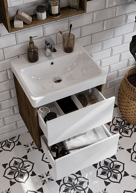 Тумба под раковину напольная Акватон Сканди 1A251701SDZ90 43х53,2х52,2см