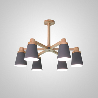 Люстра потолочная ImperiumLOFT Prop 191991-23 240Вт 6 лампочек E27