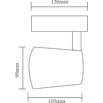 Трековый светильник Arte Lamp ATILLO A2324PL-1WH 24Вт LED COB прозрачный для однофазного трека
