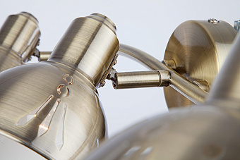 Светильник настенный Eurosvet Azimuth 20052/3 античная бронза 40Вт E14