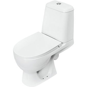 Унитаз напольный SANITA LUXE Max MAXSLCC01040513 ободковый с микролифтом