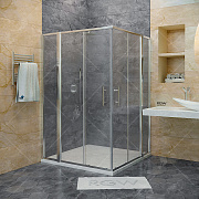 Угловое ограждение RGW Hotel 030631111-11 HO-311 195х110см стекло прозрачное