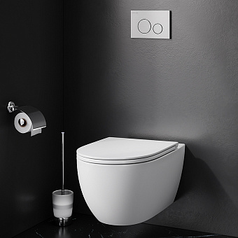 Унитаз подвесной AM-PM Awe C111700WH безободковый без сиденья