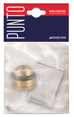 Стопор дверной PUNTO DS PF-26 CP-8 хром