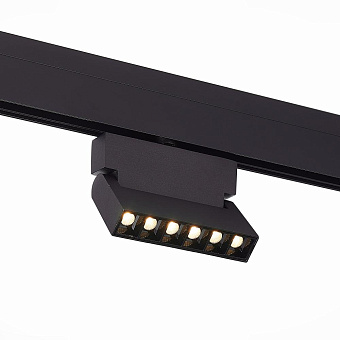 Магнитный трековый светильник ST Luce ANDRE ST362.446.06 6Вт LED чёрный