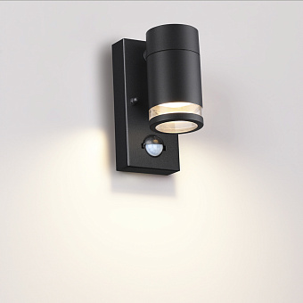 Светильник фасадный Odeon MOTTO 6605/1W 7Вт IP44 GU10 чёрный