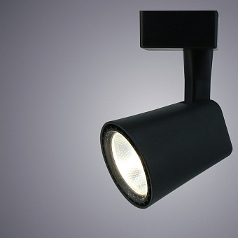 Трековый светильник Arte Lamp AMICO A1811PL-1BK 10Вт LED чёрный для однофазного трека