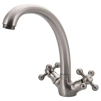 Смеситель для раковины Maxonor MN4719-5 серебристый