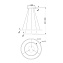 Светильник подвесной Maytoni Rim MOD058PL-L55W4K 61Вт LED
