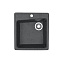 Мойка кухонная Акватон Парма 1A713032PM210 47х51см чёрный