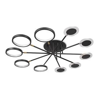 Светильник потолочный Loft It Megan 10164M Black 65Вт LED