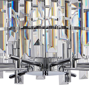 Люстра хрустальная Stilfort Feeriya 2114/09/08P 320Вт 8 лампочек E14