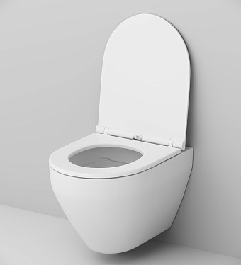Унитаз подвесной AM-PM Spirit 2.0 C701700WH безободковый без сиденья