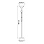 Торшер Arte Lamp DUETTO A4329PN-2CC 263Вт R7S-118mm 2 плафонов