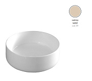 Раковина накладная ArtCeram Cognac COL001 59 00 42х42см