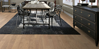 Паркетная доска KARELIA Essence дуб OAK 4 STORY 138 TENDER WHITE 10110648A4001111 1116х138х14мм 1,23кв.м 1-полосная