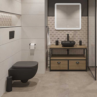 Зеркало SANITA LUXE Dial DIA80SLMRKCS0010 80х80см с подсветкой