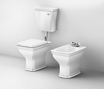 Унитаз напольный ArtCeram Civitas CIV002 62 00 ободковый