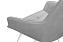 Кухонный стул поворотный AERO 56х61х85см велюр/сталь Light Grey