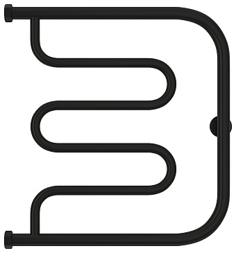 Полотенцесушитель СУНЕРЖА Лира 31-0011-5050 чёрный матовый