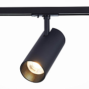 Трековый светильник ST Luce MONO ST350.436.30.36 30Вт LED матовый чёрный для однофазного трека