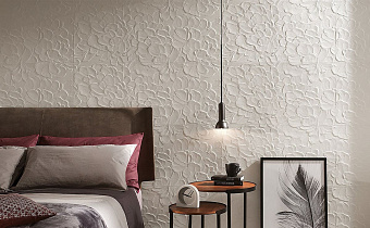 Декор FAP CERAMICHE Lumina fPK6 Blossom White Extra MattFpk 120х50см 1,8кв.м.