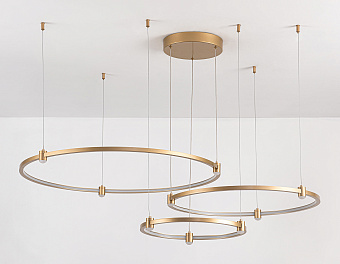 Люстра подвесная Ambrella COMFORT LineTech FL5537 90Вт 12 лампочек LED