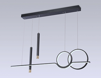 Люстра подвесная Ambrella COMFORT LineTech FL5394 62Вт 5 лампочек LED