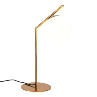 Настольная лампа Eurosvet Frost 01082/1 латунь 60Вт E27