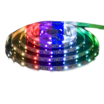 Светодиодная лента Elektrostandard a053731 5050+5050 14,4Вт/м 5000мм IP20 RGB/холодный белый свет