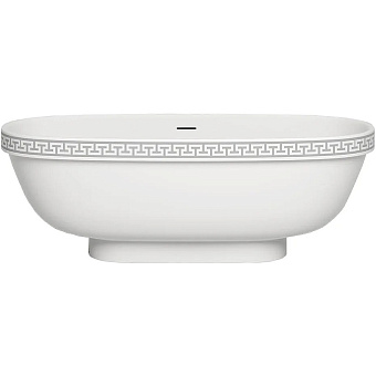 Ванна каменная SALINI GRECA 103021M S-Stone матовая 180х80см отдельностоящая