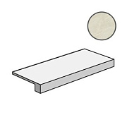 Плитка для ступеней Atlas Concord Италия Marvel Edge AFCN Imperial White Scalino Lap. 33х90см 0,297кв.м. полуматовая