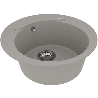 Мойка кухонная LEMARK SULA 500 9910003 50х50см грей