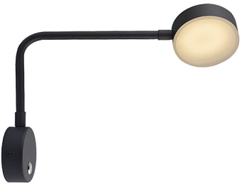 Бра CRYSTAL LUX CLT 214 CLT 214W BL 9Вт LED