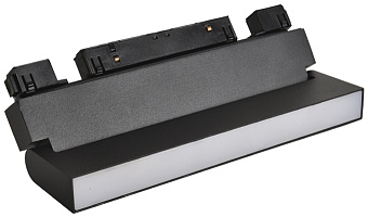 Магнитный трековый светильник CRYSTAL LUX SPACE CLT 0.33 002 12W BL M3000K 12Вт LED белый