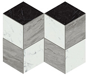 Керамическая мозаика Atlas Concord Италия MARVEL STONE AS2L Mosaico Esagono Geo Cold Lappato 25,4х35,2см 0,36кв.м.