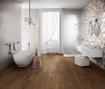 Настенная плитка MARAZZI ITALY Allmarble Wall M6JS Golden White Satin 40х120см 2,88кв.м. матовая