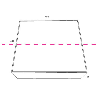 Светильник потолочный Maytoni Zon C067CL-L48W4K 48Вт LED