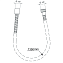 Душевой шланг IDEAL STANDARD BG135AA 135см chrome