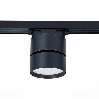 Трековый светильник ST Luce ST651 ST651.446.09 9Вт LED чёрный для однофазного трека