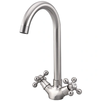 Смеситель для кухни Maxonor MN4119-5 поворотный излив хром