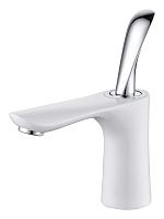 Смеситель для раковины D&K Venice.Baciano DA1032156 белый/хром