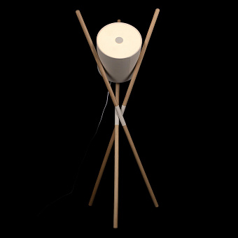 Торшер на треноге Loft It Bobbin 10245F White 40Вт E27