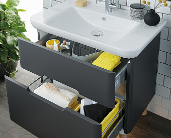 Тумба с раковиной VITRA Sento 60836 49х78х67см