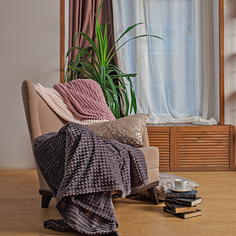Плед La Prima Soft 160х200см Графит