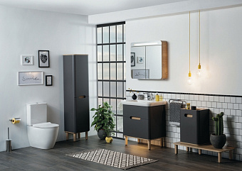 Тумба с раковиной VITRA Sento 60836 49х78х67см