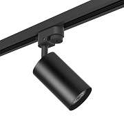 Трековый светильник Lightstar Rullo R1T437 50Вт GU10 чёрный для однофазного трека