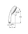 Ручной душ GROHE Tempesta Cosmopolitan 27572002 хром