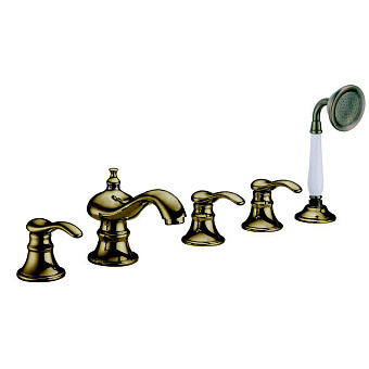 Смеситель для ванны RADOMIR Аладдин-5 1-27-4-0-0-609 бронза